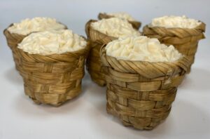 Cesta di Ricotta in Cera – Figure 35-40cm, Presepe Napoletano del '700 - immagine 2