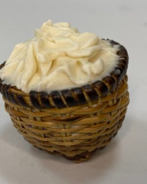 Cesta di Ricotta in Cera – Figure 22-25cm, Presepe Napoletano del '700