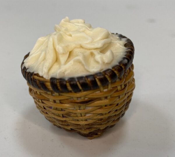 Cesta di Ricotta in Cera – Figure 22-25cm, Presepe Napoletano del '700