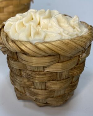 Cesta di Ricotta in Cera – Figure 35-40cm, Presepe Napoletano del '700