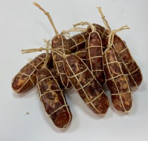 Salame realistico in cera – Accessorio per figure 25-30 cm – Presepe napoletano 700 - immagine 2