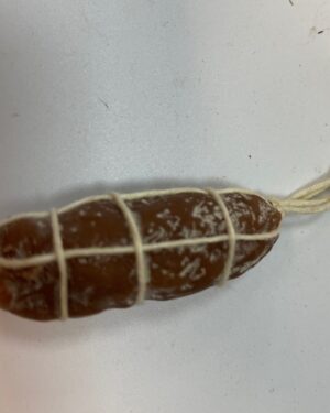 Salame realistico in cera – Accessorio per figure 25-30 cm – Presepe napoletano 700