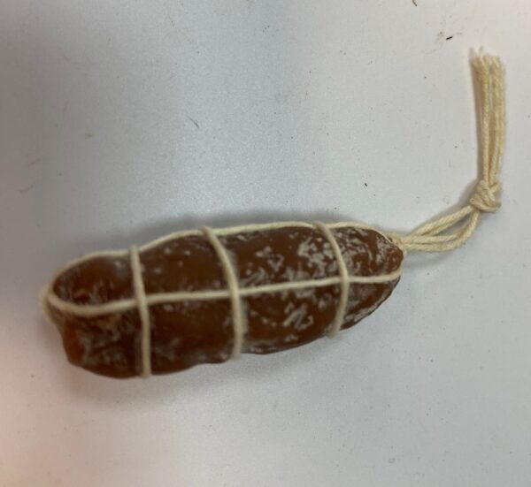 Salame realistico in cera – Accessorio per figure 25-30 cm – Presepe napoletano 700