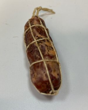 Salame realistico in cera – Accessorio per figure 25-30 cm – Presepe napoletano 700