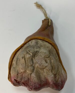 Prosciutto di Maiale in Terracotta Dipinto a Mano – Presepe Napoletano '700 – Per Figure 30/35 cm