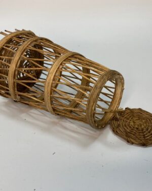 Nassa intrecciata a mano – Accessorio per pastori 25-30 cm – Presepe napoletano '700