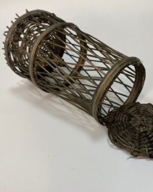 Nassa intrecciata a mano – Accessorio per pastori 25-30 cm – Presepe napoletano '700