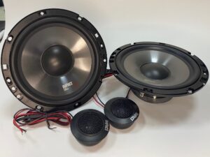 Impact EF 65S – Kit auto 2 vie 165 mm (Woofer + Tweeter in seta), 70/1300 W - immagine 2